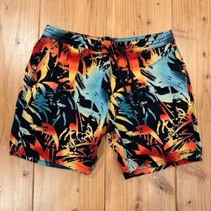 Mossimo Supply Co. Vibrant Multicolor Board Shorts